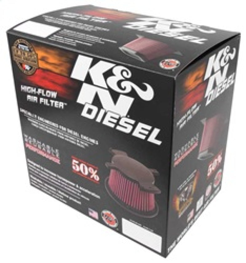 K&N 10-11 Dodge Ram 2500/3500/4500/5500 6.7L L6 Diesel Replacement Air Filter - E-0787