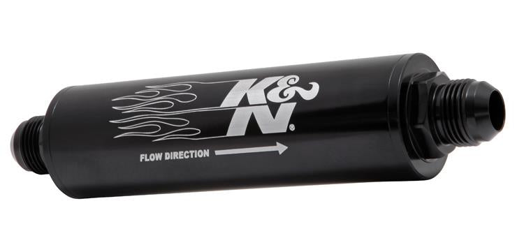 K&N 2in OD x 9in L 10AN 25 Micron In-Line Fuel/Oil Filter - 81-1002