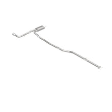 Load image into Gallery viewer, MagnaFlow Cat Back, SS, 2.5in, Street, Single Straight Pass. Polished 4in Tip, 2015 Ford Fusion 2.5L - 19096