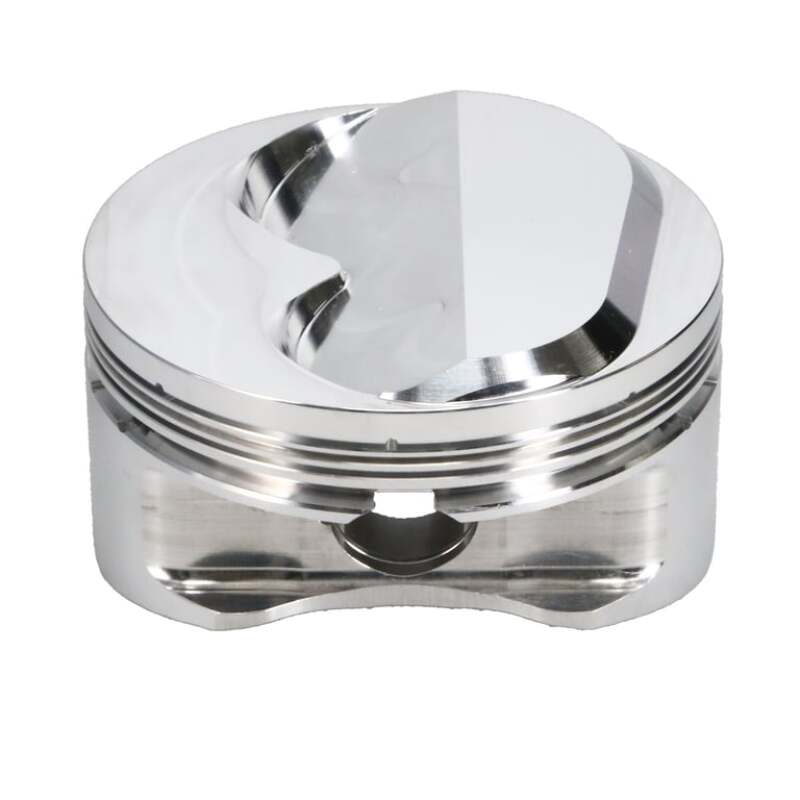 Manley Chevrolet Small Block Piston Set - 4.035in Bore 1.125in CH, 11.00 CC - 591935-8