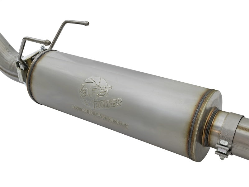 aFe LARGE Bore HD Exhausts Cat-Back SS-409 EXH CB Dodge Diesel Trucks 03-04 L6-5.9L (td) - 49-12005