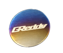 Load image into Gallery viewer, GReddy Titanium Disk Badge for Type-A Shift knob - 18000204