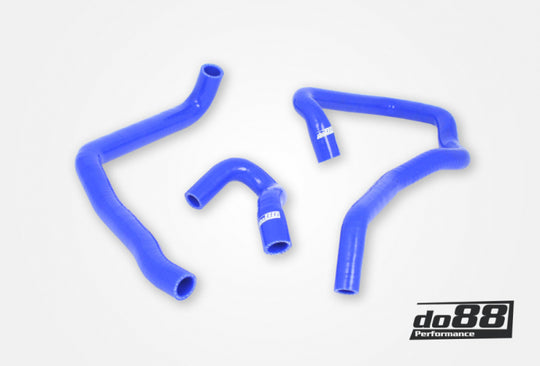 do88 Audi/Seat/Volkswagen 2.0T (MQB) Remote Radiator Coolant Hoses (Right) - Blue - DO88-KIT189B