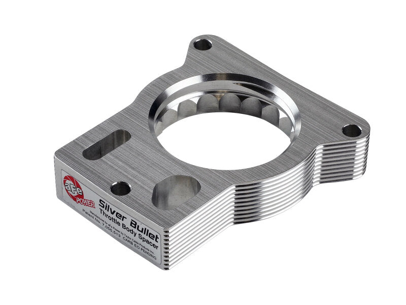 aFe Silver Bullet Throttle Body Spacer GM Trucks 2500/3500 96-00 V8-7.4L/01-07 V8-8.1L - 46-34021