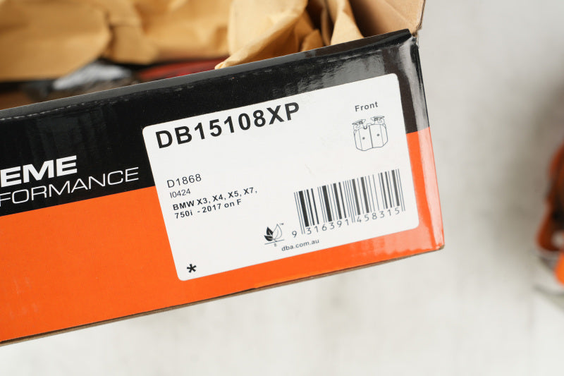 DBA 19-22 BMW 330i (w/M Perf Brakes/374mm Front Rotor) Front XP Performance Brake Pads - DB15108XP