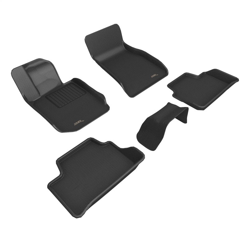 3D MAXpider 19-26 BMW 3 Series Sedan (G20) FitS RWD & X-DRIVE / AT Only Kagu Black Full Set - L1BM10301509
