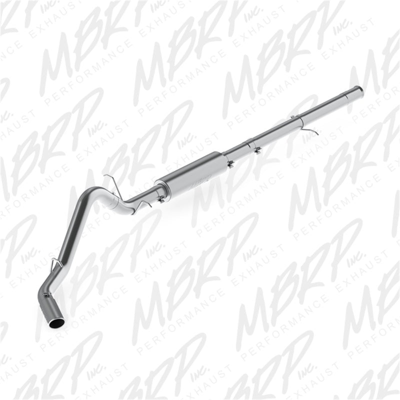 MBRP 2014 Chevy/GMC 1500 Silverado/Sierra 6.2L V8 Aluminum 3.5in C/B Single Side Exit Exhaust - S5086AL