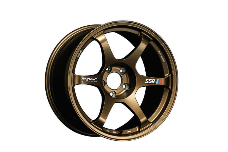 SSR Type-C Forged 18x9.5 +38 5/114.3 - Racing Bronze Wheel - F318950+3805GMC