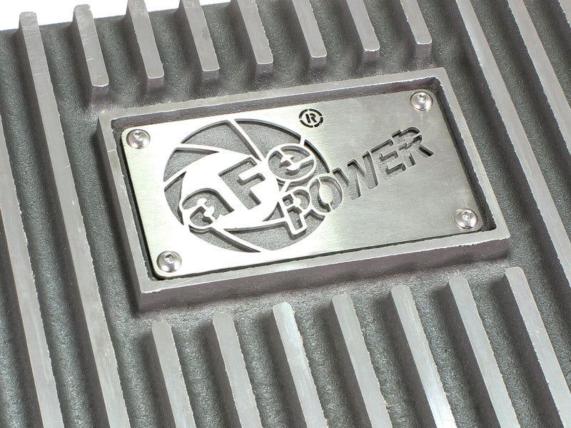 aFe Transmission Pan (Raw); Ford Trucks 93-08 AODE/4R70W - 46-70220