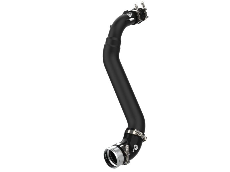 aFe Bladerunner Intercooler Cold Charge Pipe Black 3.5-2.75in 2021+ Ford F-150 V6-2.7L (tt) - 46-20479-B