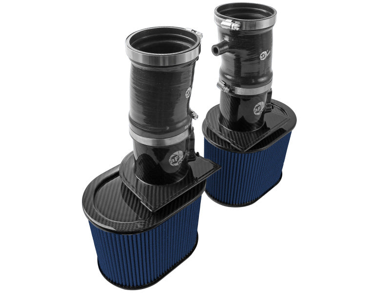 aFe 15-19 Lamborghini Huracan V10-5.2L Track Series Intake System w/ Pro 5R Filter - 57-10012R