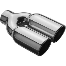 Load image into Gallery viewer, MagnaFlow Tip 1-Pk Dual Rnd DW 3x10 2.25ID - 35168