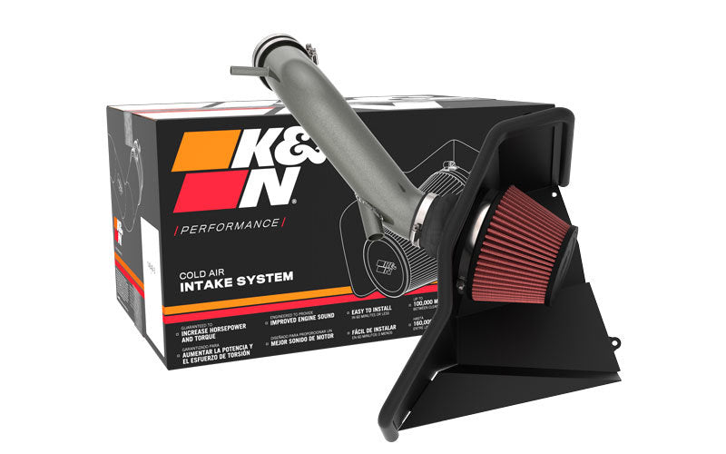 K&N 2022 Hyundai Elantra N 2.0L L4 Silver Typhoon Intake - 69-5329TC