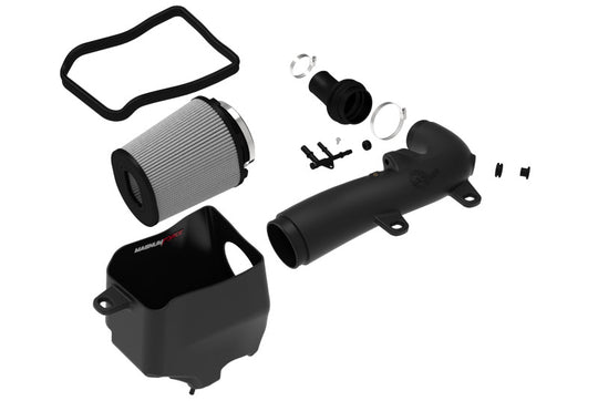 aFe 24-25 Jeep Wrangler JL 4XE L4 2.0L Magnum FORCE Stage-2 Cold Air Intake w/ Pro DRY S Filter - 54-13081D