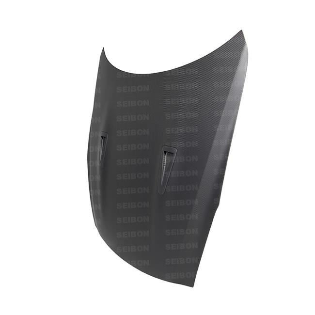 Seibon 09-10 Nissan Skyline R35 GT-R OEM-Dry Carbon Fiber Hood - HD0910NSGTR-OE-DRY
