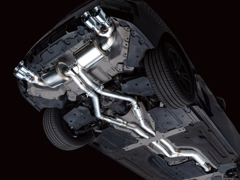 AWE Tuning 22-26 BMW M240i (G42) Touring Edition Exhaust - Chrome Silver Tips - 3015-42240