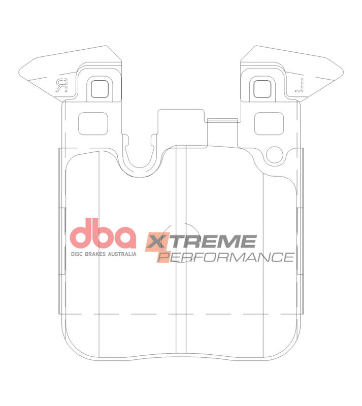 DBA 14-16 BMW 228i (w/M Sport Brakes) Rear XP Performance Brake Pads - DB15127XP