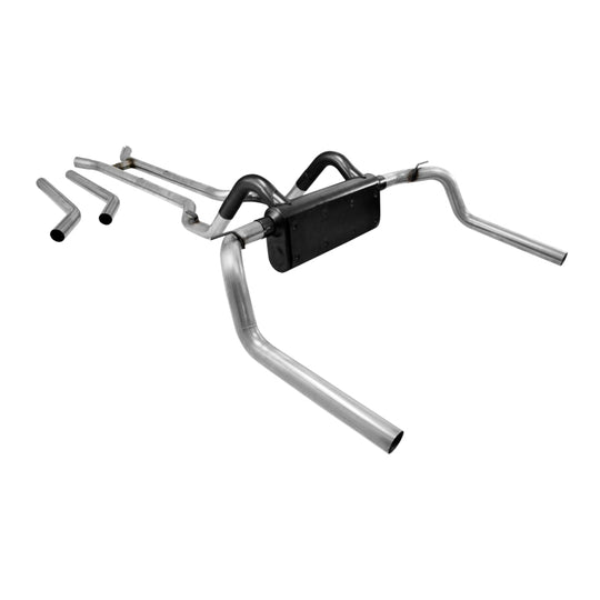 Flowmaster 67-74 Camaro/Nova 2.5in. American Thunder SS Crossmember-Back Exhaust System - 817104