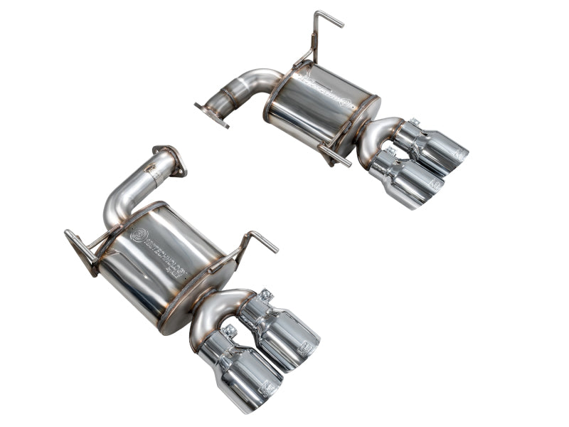 AWE Tuning 22-25 Subaru VB WRX Touring Edition Axle-Back Exhaust - Chrome Silver Tips - 3015-42424
