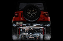 Load image into Gallery viewer, AWE Tuning 2018+ Jeep Wrangler JL/JLU Tread Edition Axle-Back Dual Exhaust - Diamond Black Tips - 3015-33001