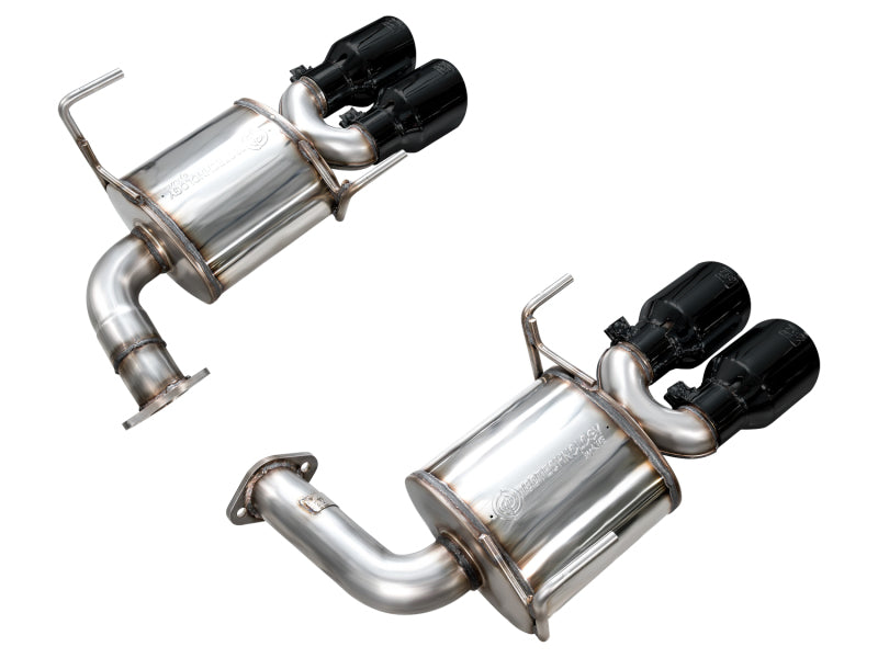 AWE Tuning 22-25 Subaru VB WRX Touring Edition Axle-Back Exhaust - Diamond Black Tips - 3015-43424