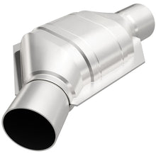 Load image into Gallery viewer, MagnaFlow Universal Catalytic Converter 2.25 Angled Inlet CA - 457175
