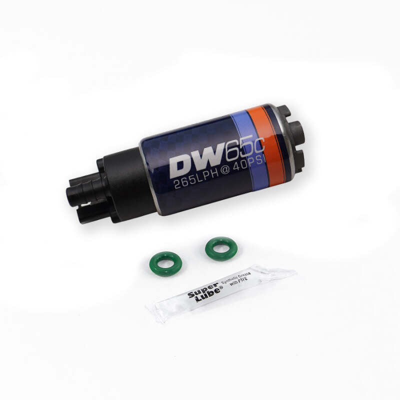 DeatschWerks 265 LPH Compact In-Tank Fuel Pump w/ 02-06 RSX / 01-05 Civic / 06-15 MX5 Set Up Kit - 9-651-1009