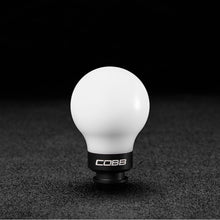 Load image into Gallery viewer, Cobb Subaru 5-Speed COBB Knob - White Knob w/ Stealth Black - 211350-W-BK