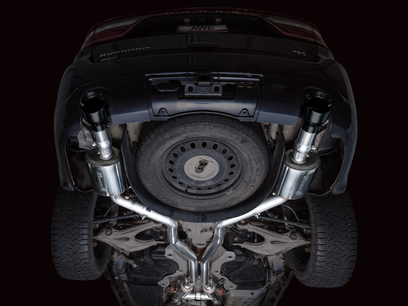AWE Tuning 11-24 Dodge Durango 5.7L Touring Edition Exhaust w/ Diamond Black Tips - 3015-33575