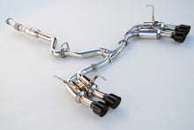 Load image into Gallery viewer, Invidia 2015+ Subaru WRX / STI Gemini/R400 Single Layer Quad Black Tip Cat-Back Exhaust - HS15STIGM4SB