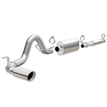 Load image into Gallery viewer, MagnaFlow Cat-Back 2016 Toyota Tacoma TRD 3.5L V6 SS 3in Single Pass Side Exit Rear 4in Tip - 19293