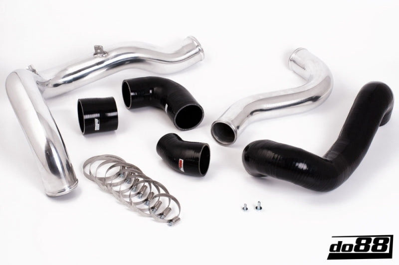 do88 SAAB 9-3 2.8T V6 06-11 Pressure Pipes w/Black Hoses - TR-110S