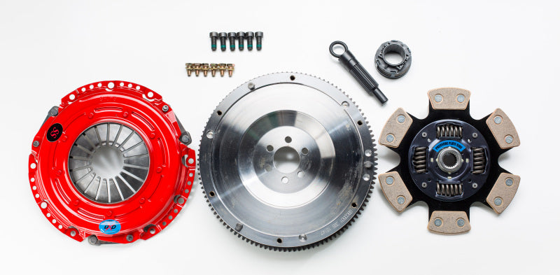 South Bend / DXD Racing Clutch 05-08 Audi A4/A4 Quattro B6/B7 2.0T Stg 3 Drag Clutch Kit (w/ FW) - K70350F-SS-DXD-B