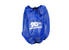 Load image into Gallery viewer, K&amp;N Blue Drycharger Round Tapered Air Filter Wrap 5.875in Top ID / 7.5in Base ID / 8.5in Height - RF-1020DL