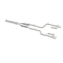 Load image into Gallery viewer, MagnaFlow Cat-Back, SS, 2.5in, Quad Split Rear 3.5in Tip 2015 Dodge Challenger 3.6L V6 - 19217