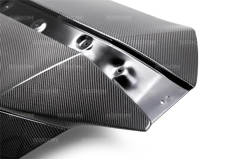 Seibon 2016 Honda Civic 2 Door Coupe FC4 Carbon Fiber Gloss Finish Trunk Lid - TL16HDCV2D