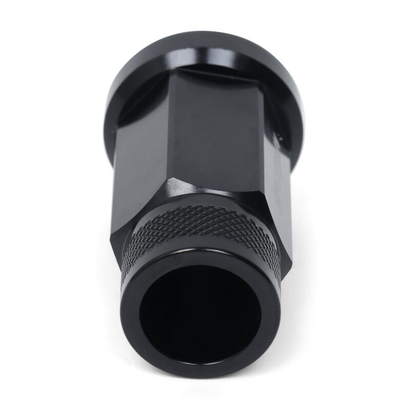BLOX Racing Street Series Forged Lug Nuts - Black 12 x 1.25mm - Set of 20 (New Design) - BXAC-00107-SSBK