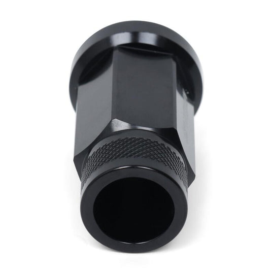 BLOX Racing Street Series Forged Lug Nuts - Black 12 x 1.25mm - Set of 16 - BXAC-00106-SSBK