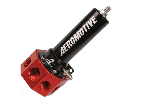Aeromotive Adjustable Regulator - 30-120 PSI - .500 Valve - 2x AN-12 Inlets / AN-12 Return - 13137