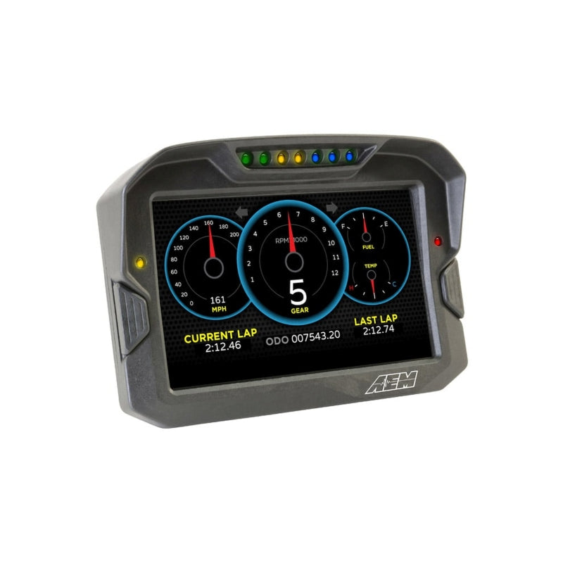 AEM CD-7 Non Logging Race Dash Carbon Fiber Digital Display (CAN Input Only) - 30-5700
