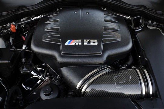 Dinan 08-13 BMW M3 (E90/E92/E93) Carbon Fiber Strut Tower Braces - Front - D180-0011