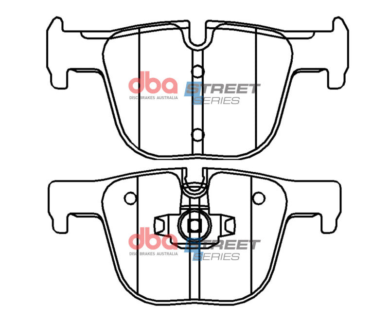 DBA 12-19 BMW 335i Street Series Rear Brake Pads - DB15126SS