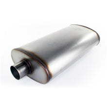Load image into Gallery viewer, aFe MACHForce XP Exhausts Mufflers SS-409 EXH Muffler 3In/Out 5x11 Body Brushed - 49-91010