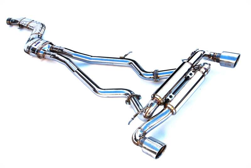 Invidia 20+ Toyota Supra (3.0) Gemini w/Valve Rolled Stainless Steel Catback - HS19TSP4VGM1RS