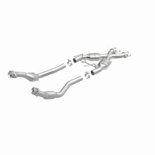 Load image into Gallery viewer, MagnaFlow Direct Fit Catalytic Converter Mustang X-Pipe 86-93 50-Sta - 93332