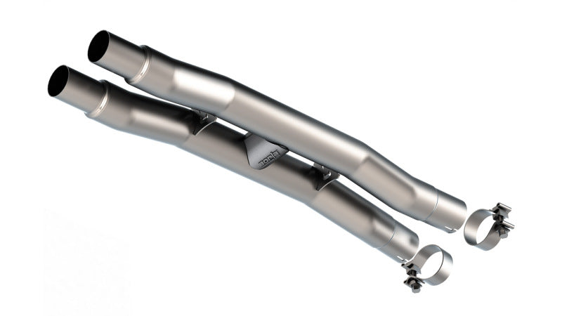 Borla 15-23 Ford Mustang GT H-Pipe 2.75in OE Resonator Replacement - 60752