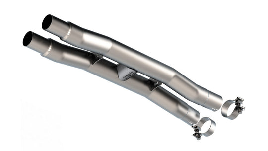Borla 15-23 Ford Mustang GT H-Pipe 2.75in OE Resonator Replacement - 60752