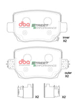 Load image into Gallery viewer, DBA 2019+ Tesla Model 3 Standard/Long Range SP Performance Rear Brake Pads - DB15161SP