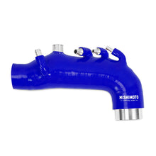 Load image into Gallery viewer, Mishimoto 08 Subaru WRX Blue Silicone Induction Hose - MMHOSE-SUB-08IHBL
