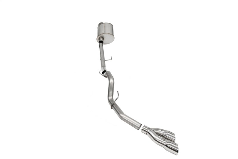 Corsa 2021-2025 Ford F-150 Regular Cab/ 8in Bed 5.0L V8 Sport Cat-Back Single Side Exit-Polished - 21154